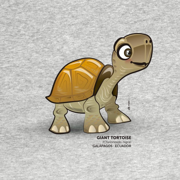 Galapagos Giant Tortoise by makikelly